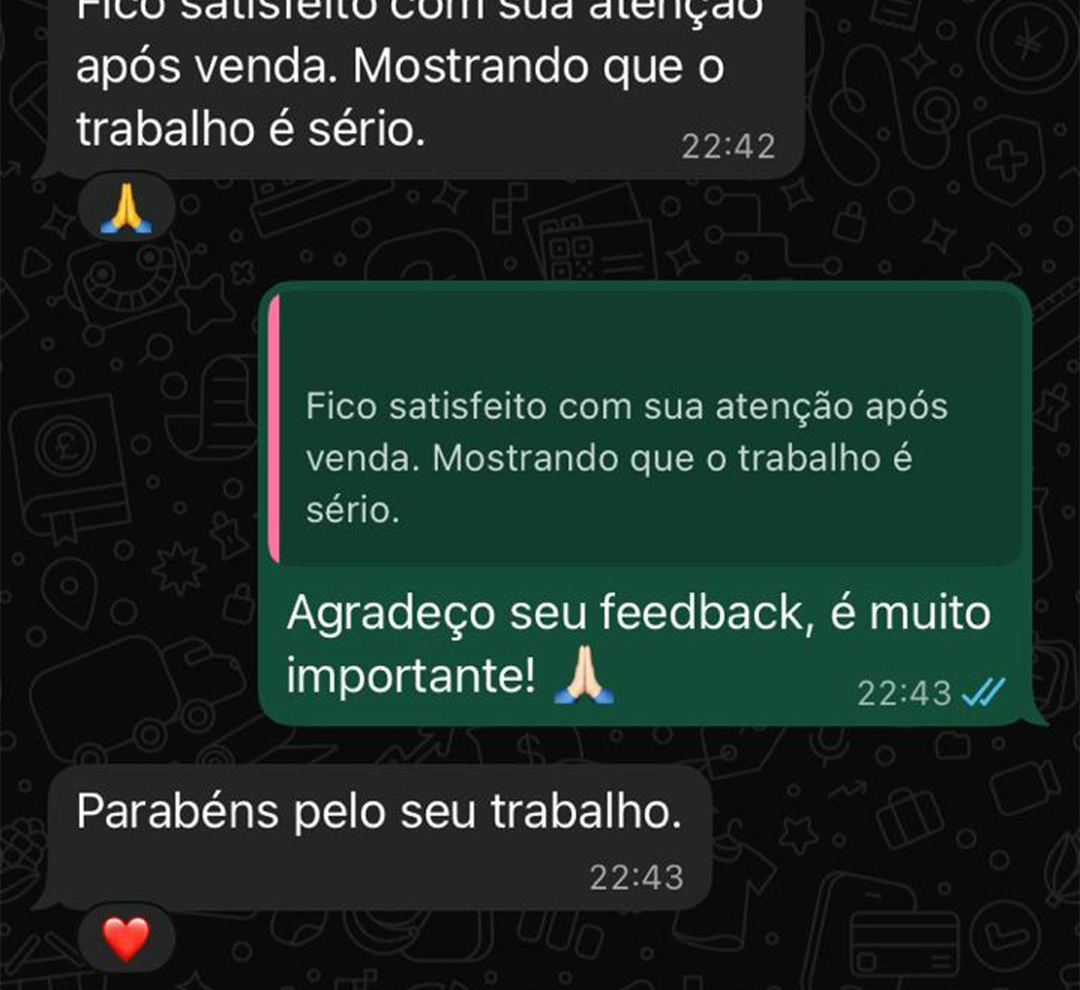 Depoimento de cliente